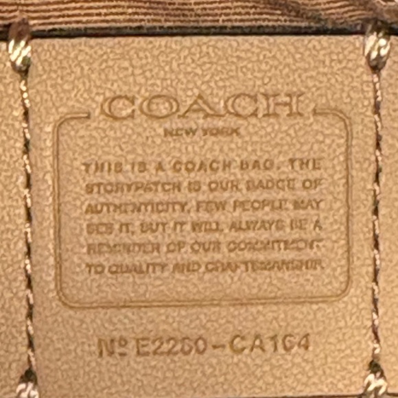 Coach Andy  Horse & Carriage Embossed Pebble Leather Crossbody - Picture 2 of 14